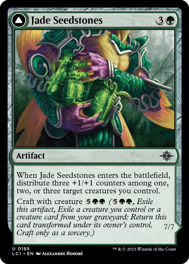 Jade Seedstones [The Lost Caverns of Ixalan] - Destination Retro