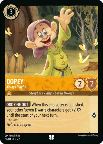 Dopey - Always Playful (6/204) [Rise of the Floodborn] - Destination Retro
