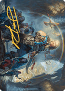Admiral Brass, Unsinkable Art Card (Gold-Stamped Signature) [The Lost Caverns of Ixalan Art Series] - Destination Retro