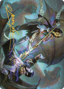 Huatli's Final Strike Art Card (Gold-Stamped Signature) [The Lost Caverns of Ixalan Art Series] - Destination Retro