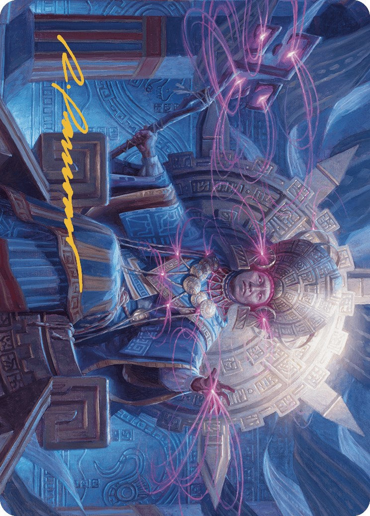 Akal Pakal, First Among Equals Art Card (8/81) (Gold-Stamped Signature) [The Lost Caverns of Ixalan Art Series] - Destination Retro