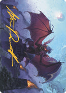 Aclazotz, Deepest Betrayal Art Card (Gold-Stamped Signature) [The Lost Caverns of Ixalan Art Series] - Destination Retro