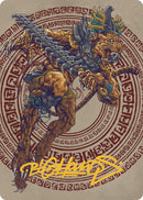 Sovereign Okinec Ahau Art Card (Gold-Stamped Signature) [The Lost Caverns of Ixalan Art Series] - Destination Retro