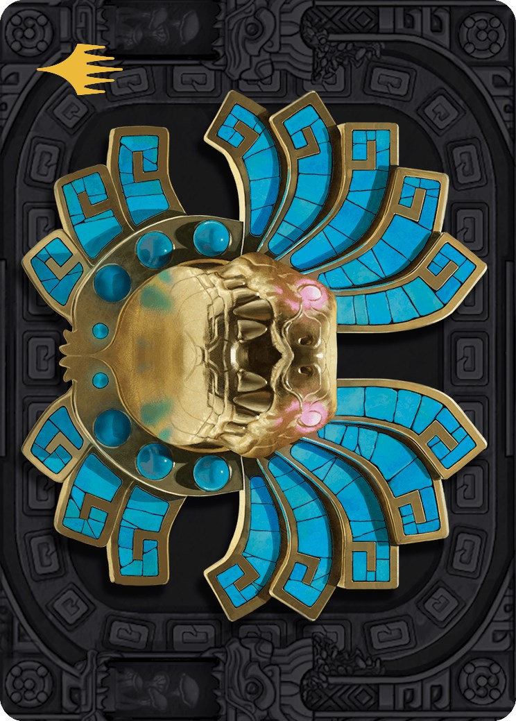 Ojer Pakpatiq, Deepest Epoch Art Card (57/81) (Gold-Stamped Planeswalker Symbol) [The Lost Caverns of Ixalan Art Series] - Destination Retro