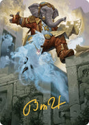 Quintorius Kand Art Card (37/81) (Gold-Stamped Signature) [The Lost Caverns of Ixalan Art Series] - Destination Retro