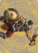 Inti, Seneschal of the Sun Art Card (Gold-Stamped Signature) [The Lost Caverns of Ixalan Art Series] - Destination Retro