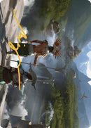 Glimpse the Core Art Card (Gold-Stamped Signature) [The Lost Caverns of Ixalan Art Series] - Destination Retro