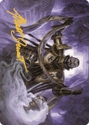 Clavileno, First of the Blessed Art Card (70/81) (Gold-Stamped Signature) [The Lost Caverns of Ixalan Art Series] - Destination Retro