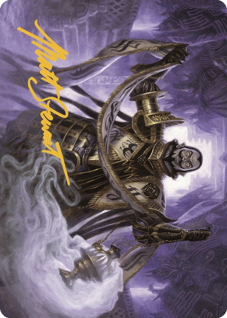 Clavileno, First of the Blessed Art Card (70/81) (Gold-Stamped Signature) [The Lost Caverns of Ixalan Art Series] - Destination Retro