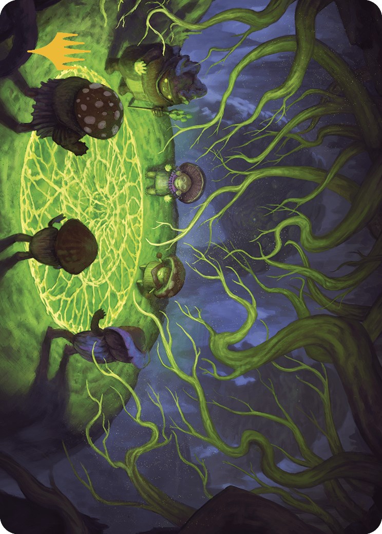 Growing Rites of Itlimoc Art Card (Gold-Stamped Planeswalker Symbol) [The Lost Caverns of Ixalan Art Series] - Destination Retro