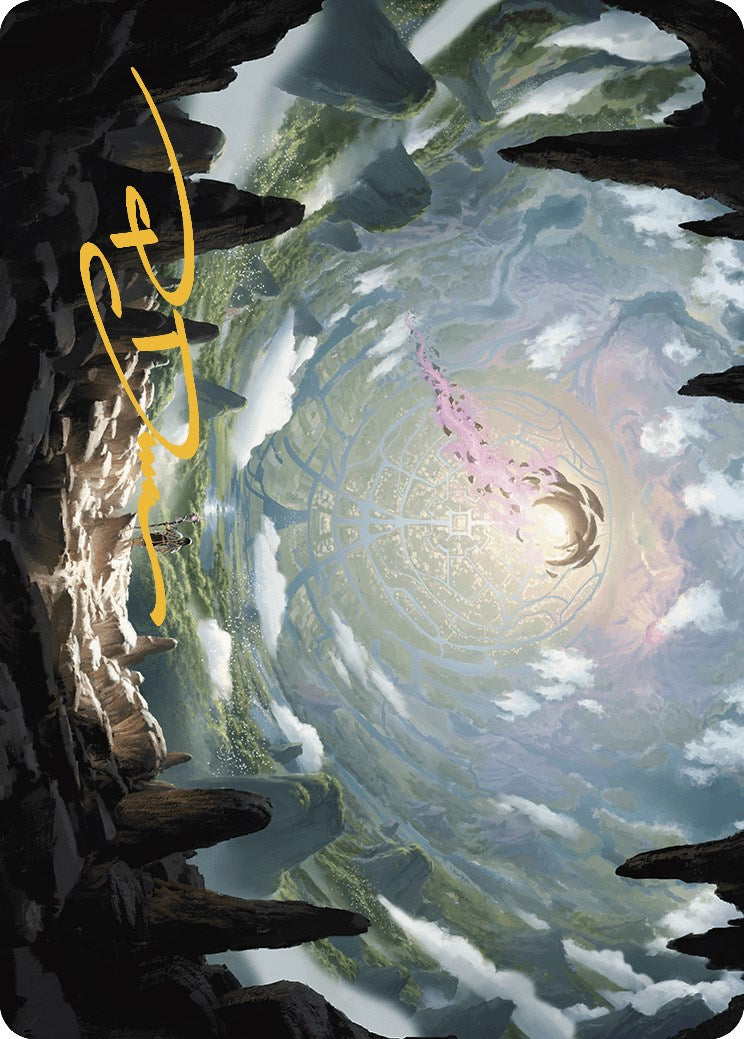 The Core Art Card (Gold-Stamped Signature) [The Lost Caverns of Ixalan Art Series] - Destination Retro