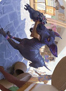 Mischievous Pup Art Card [The Lost Caverns of Ixalan Art Series] - Destination Retro