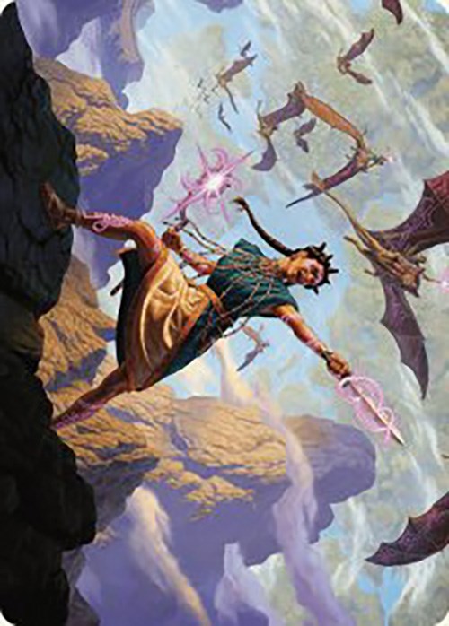 Warden of the Inner Sky Art Card [The Lost Caverns of Ixalan Art Series] - Destination Retro