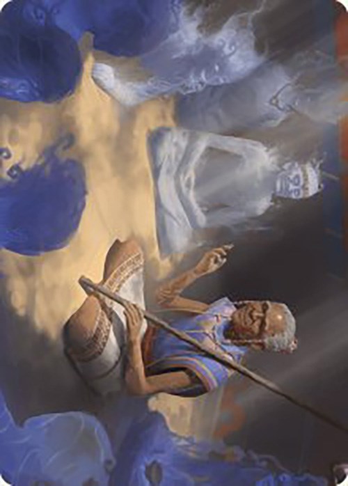 Ancestral Reminiscence Art Card [The Lost Caverns of Ixalan Art Series] - Destination Retro