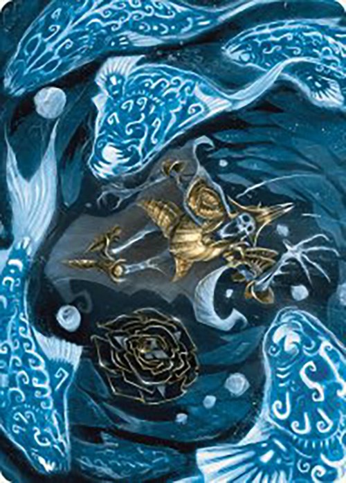 Eaten by Piranhas Art Card [The Lost Caverns of Ixalan Art Series] - Destination Retro