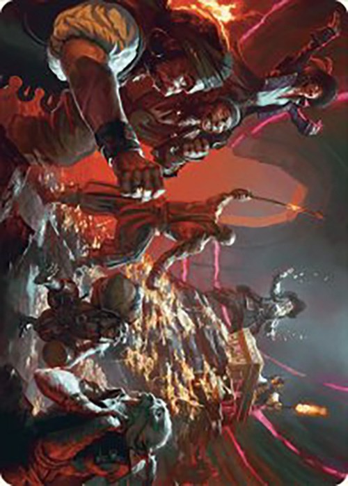 Hit the Mother Lode Art Card [The Lost Caverns of Ixalan Art Series] - Destination Retro