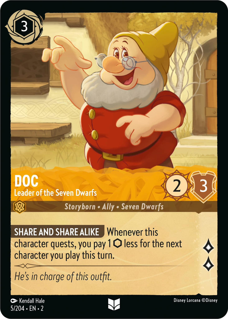 Doc - Leader of the Seven Dwarfs (5/204) [Rise of the Floodborn] - Destination Retro