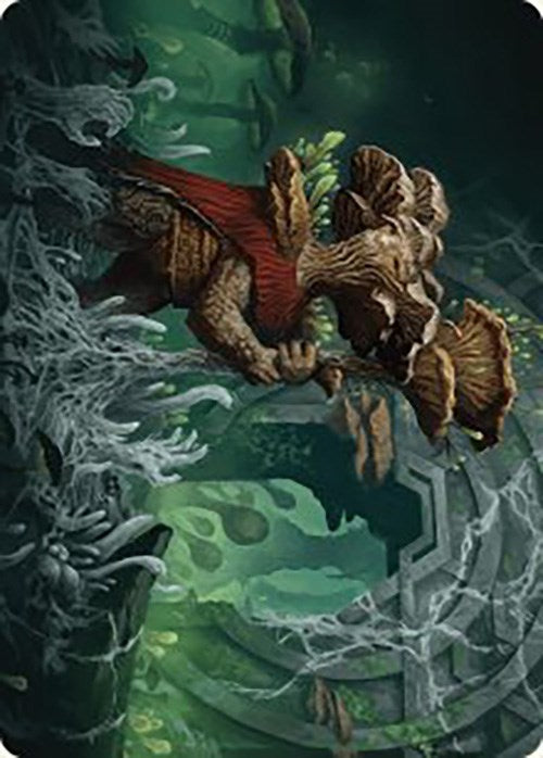 Tendril of the Mycotyrant Art Card [The Lost Caverns of Ixalan Art Series] - Destination Retro
