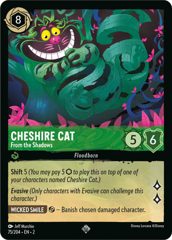 Cheshire Cat - From the Shadows (75/204) [Rise of the Floodborn] - Destination Retro