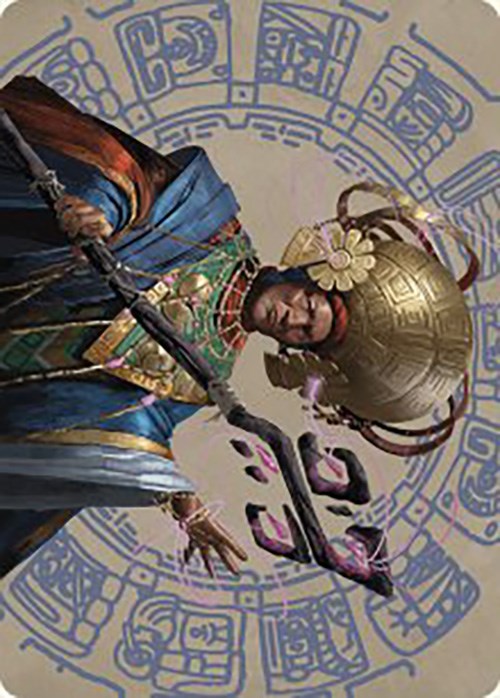 Akal Pakal, First Among Equals Art Card (46/81) [The Lost Caverns of Ixalan Art Series] - Destination Retro