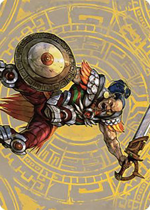 Inti, Seneschal of the Sun Art Card [The Lost Caverns of Ixalan Art Series] - Destination Retro