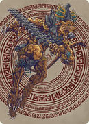 Sovereign Okinec Ahau Art Card [The Lost Caverns of Ixalan Art Series] - Destination Retro