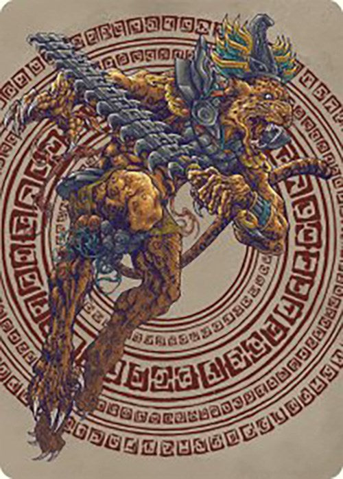 Sovereign Okinec Ahau Art Card [The Lost Caverns of Ixalan Art Series] - Destination Retro