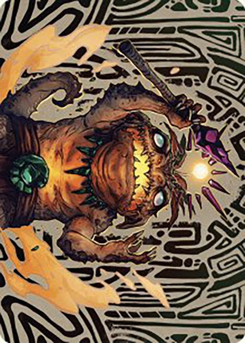 Zoyowa Lava-Tongue Art Card [The Lost Caverns of Ixalan Art Series] - Destination Retro