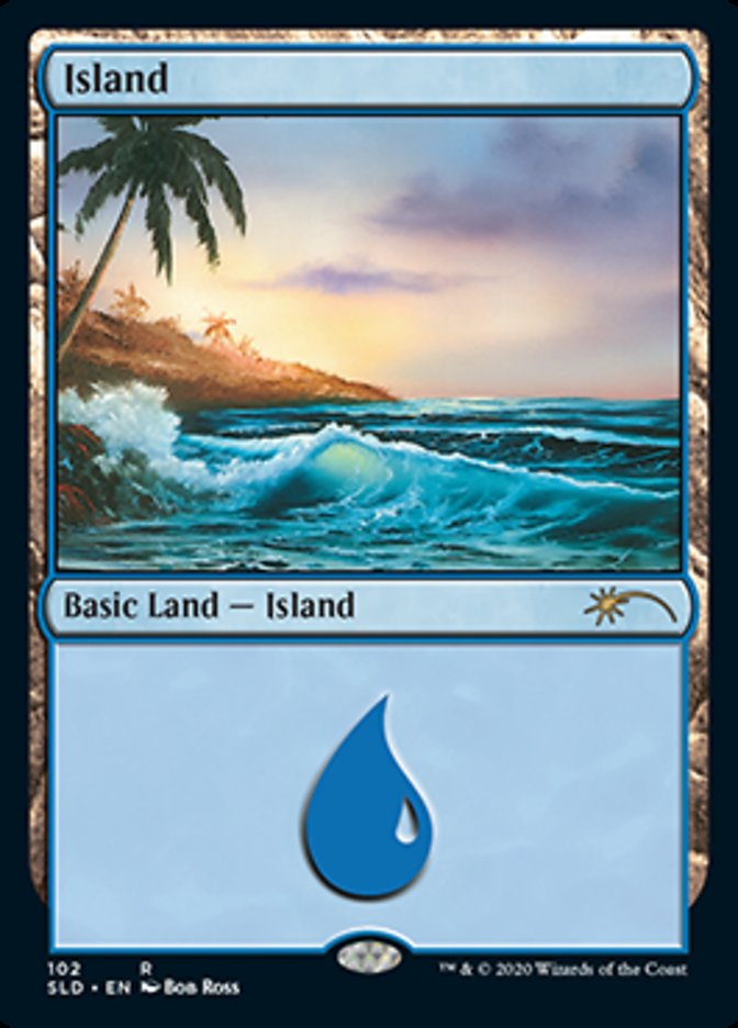 Island (102) [Secret Lair Drop Series] - Destination Retro