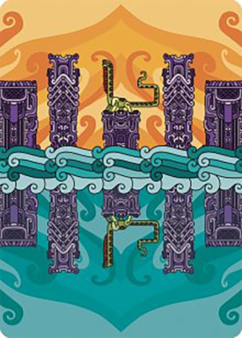Echoing Deeps Art Card [The Lost Caverns of Ixalan Art Series] - Destination Retro