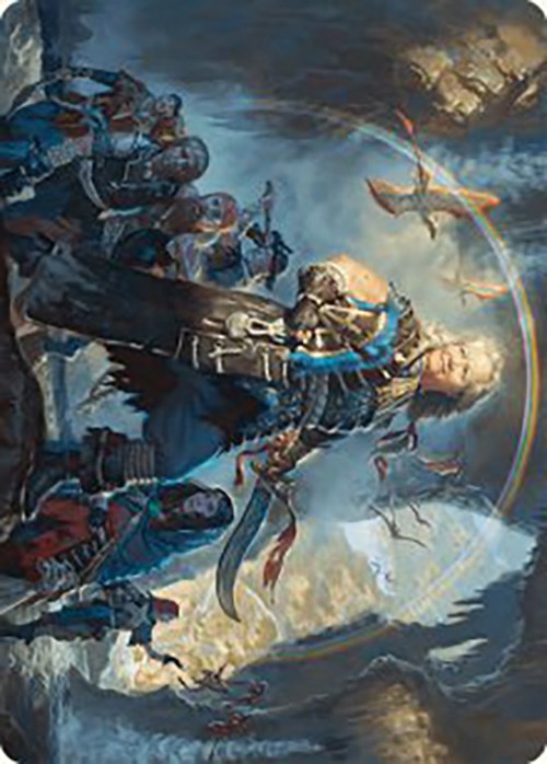 Admiral Brass, Unsinkable Art Card [The Lost Caverns of Ixalan Art Series] - Destination Retro