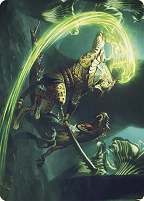 Contest of Claws Art Card [The Lost Caverns of Ixalan Art Series] - Destination Retro