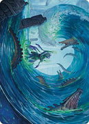 Wave Goodbye Art Card [The Lost Caverns of Ixalan Art Series] - Destination Retro