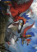 Wrathful Raptors Art Card [The Lost Caverns of Ixalan Art Series] - Destination Retro