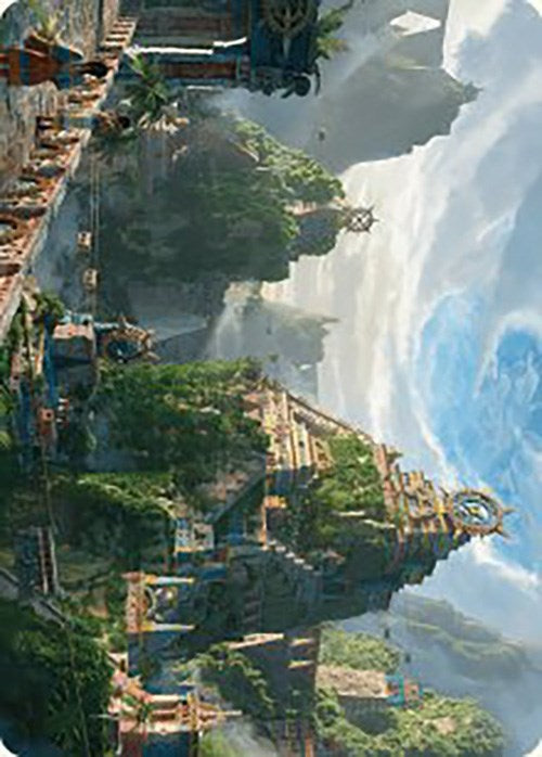 Clifftop Retreat Art Card [The Lost Caverns of Ixalan Art Series] - Destination Retro