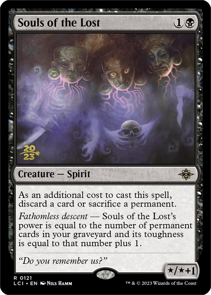 Souls of the Lost [The Lost Caverns of Ixalan Prerelease Cards] - Destination Retro