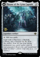 Throne of the Grim Captain // The Grim Captain [The Lost Caverns of Ixalan Prerelease Cards] - Destination Retro