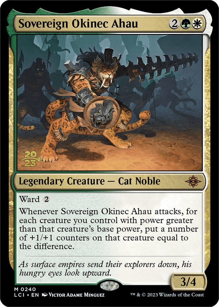 Sovereign Okinec Ahau [The Lost Caverns of Ixalan Prerelease Cards] - Destination Retro