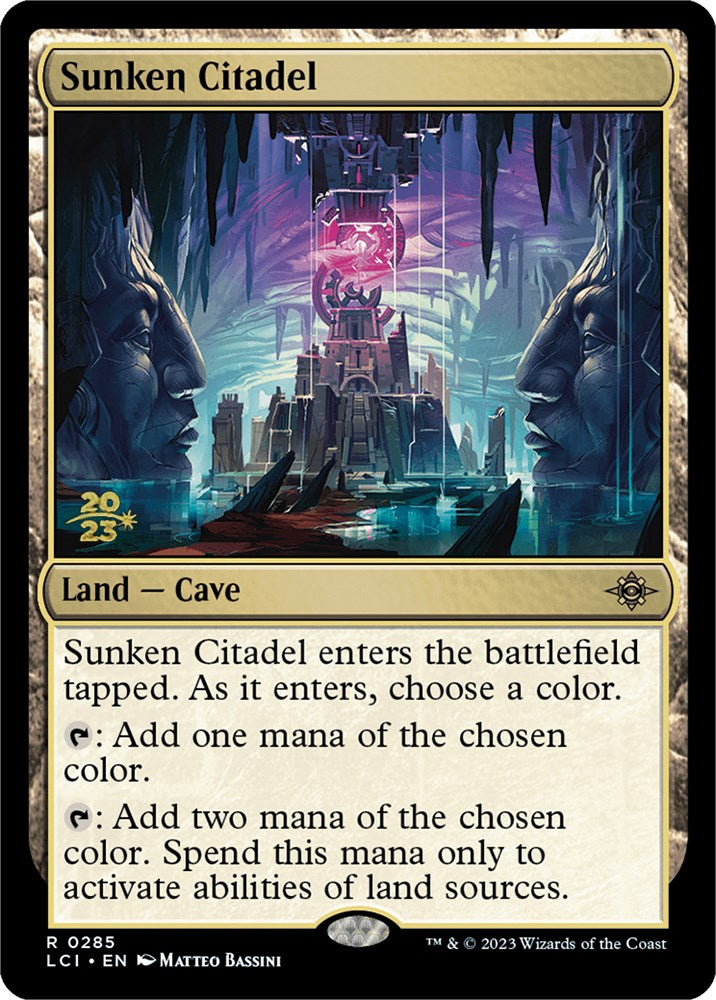 Sunken Citadel [The Lost Caverns of Ixalan Prerelease Cards] - Destination Retro