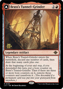 Brass's Tunnel-Grinder // Tecutlan, the Searing Rift [The Lost Caverns of Ixalan Prerelease Cards] - Destination Retro