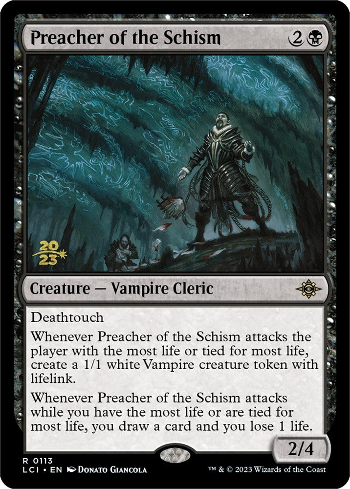 Preacher of the Schism [The Lost Caverns of Ixalan Prerelease Cards] - Destination Retro