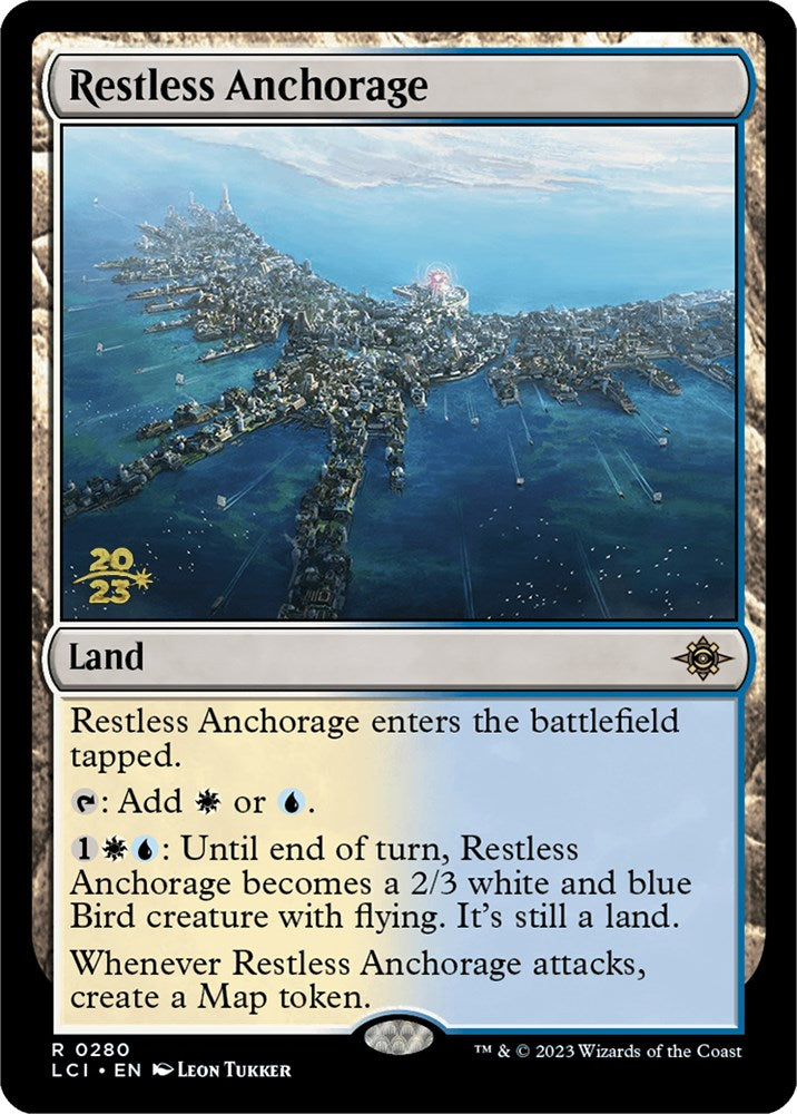 Restless Anchorage [The Lost Caverns of Ixalan Prerelease Cards] - Destination Retro