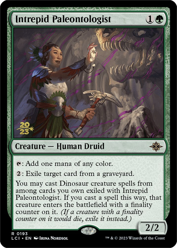 Intrepid Paleontologist [The Lost Caverns of Ixalan Prerelease Cards] - Destination Retro