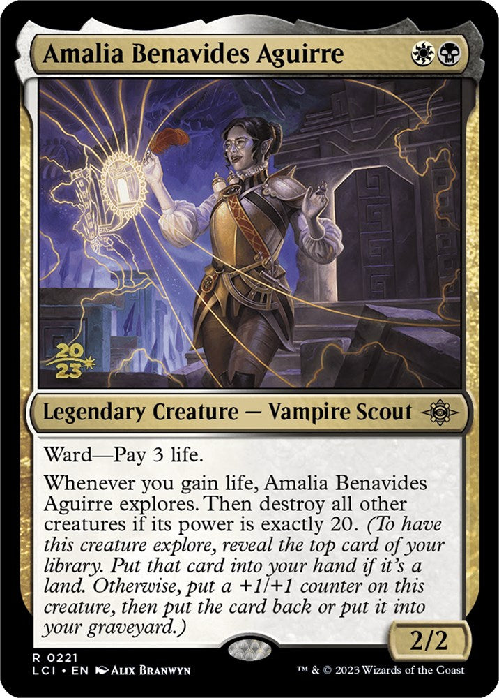 Amalia Benavides Aguirre [The Lost Caverns of Ixalan Prerelease Cards] - Destination Retro