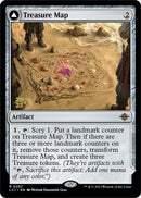 Treasure Map // Treasure Cove [The Lost Caverns of Ixalan Prerelease Cards] - Destination Retro