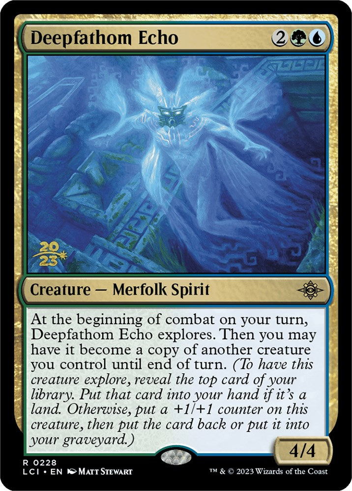 Deepfathom Echo [The Lost Caverns of Ixalan Prerelease Cards] - Destination Retro