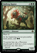 Hulking Raptor [The Lost Caverns of Ixalan Prerelease Cards] - Destination Retro