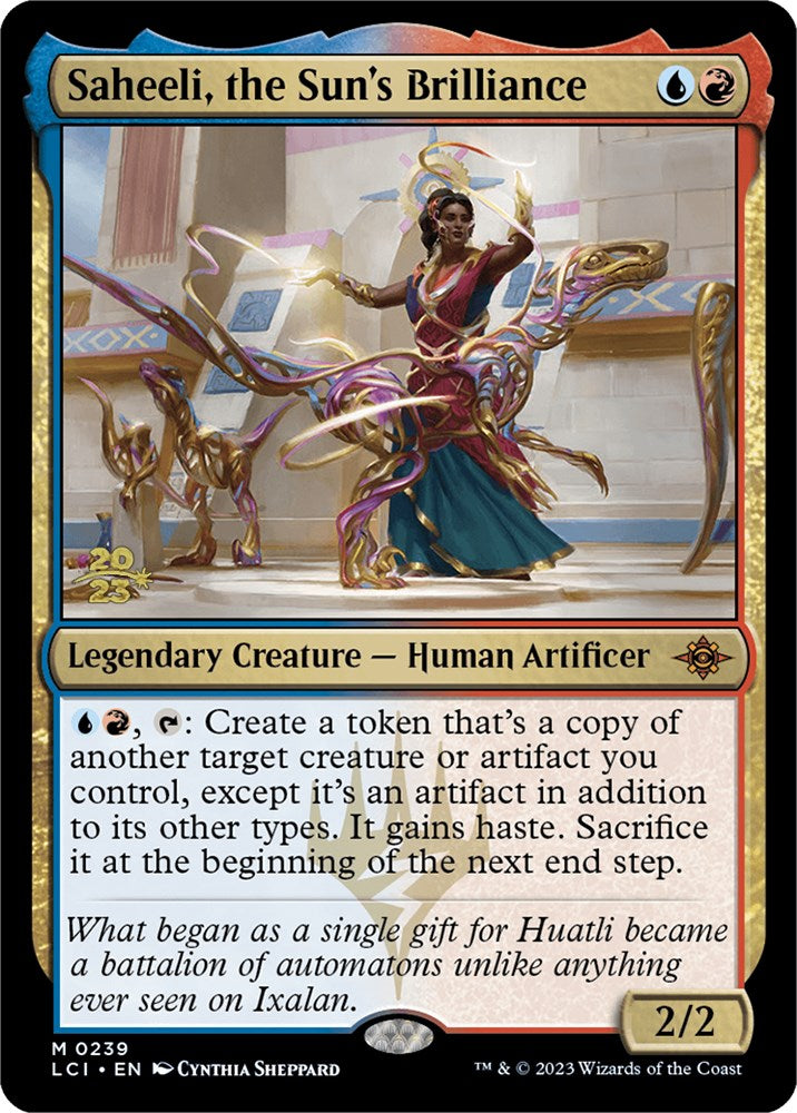 Saheeli, the Sun's Brilliance [The Lost Caverns of Ixalan Prerelease Cards] - Destination Retro