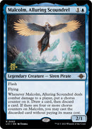 Malcolm, Alluring Scoundrel [The Lost Caverns of Ixalan Prerelease Cards] - Destination Retro