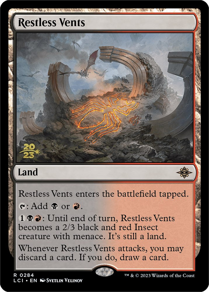 Restless Vents [The Lost Caverns of Ixalan Prerelease Cards] - Destination Retro